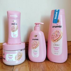 Dove x Crumbl Confetti Cake Body Care Set 4 pcs